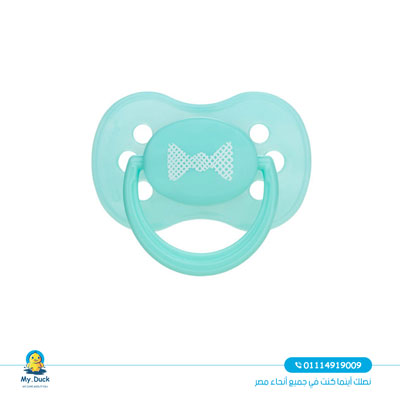 التيتينة للرضع الكروية من كانبول Infant pacifier سليكون (0-6 شهور) حجم M /اخضر