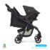 عربة سفر للاطفال من جوي بلون أسود Stroller joie muze lx