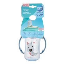 Canpol-babies-non-spill-cup-with-weighted-straw-270ml-EXOTIC-ANIMALS