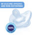 Chicco Physioforma Soft Silicone Pacifier-سكاتة مشطوفة-سعر سكاتة شيكو-تيتينة شيكو مشطوفه-افضل ماركة لهاية للرضع