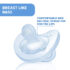 Chicco Physioforma Soft Silicone Pacifier-سكاتة مشطوفة-سعر سكاتة شيكو-تيتينة شيكو مشطوفه-افضل ماركة لهاية للرضع