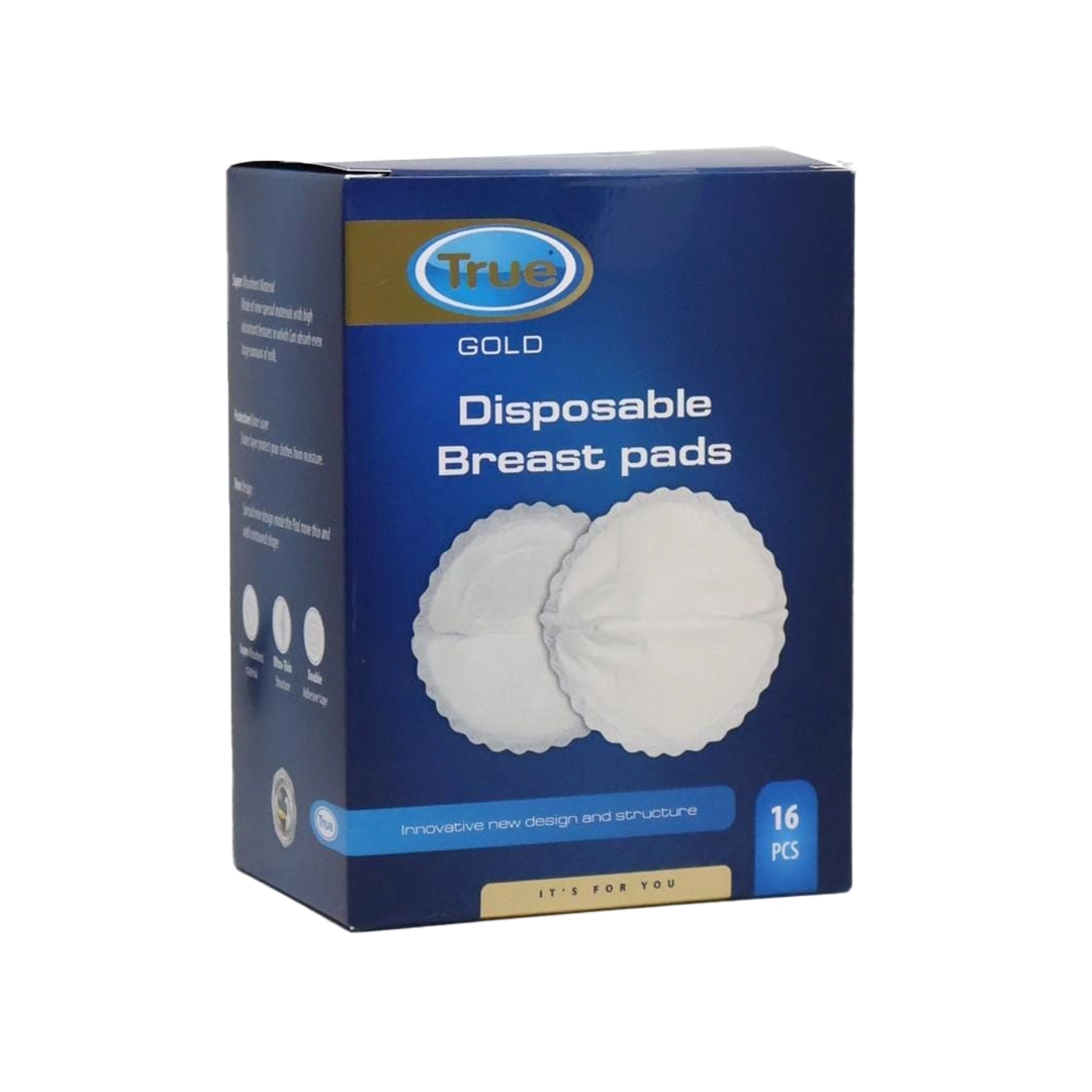 وسائد ثدي ترو جولد Disposable Breast Pads عدد 16 قطعة