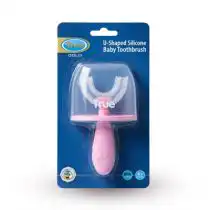 Shape Toothbrush-best u shaped toothbrush للأطفال من ترو جولد فرشاة أسنان سيليكون ناعمة لتنظيف أسنان ولثة الطفل بسهولة منذ أول سنّة-teething toothbrush-فرشة اسنان اطفال-newborn toothbrush-toothbrush newborn-silicone toothbrush