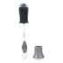 Silicone Bottle Brush فرشه سيليكون ترو جولد لتنظيف الببرونات و الحلمات رمادى - طريقه تنظيف الببرونة - bottle cleaning brush set - bottle brush silicone